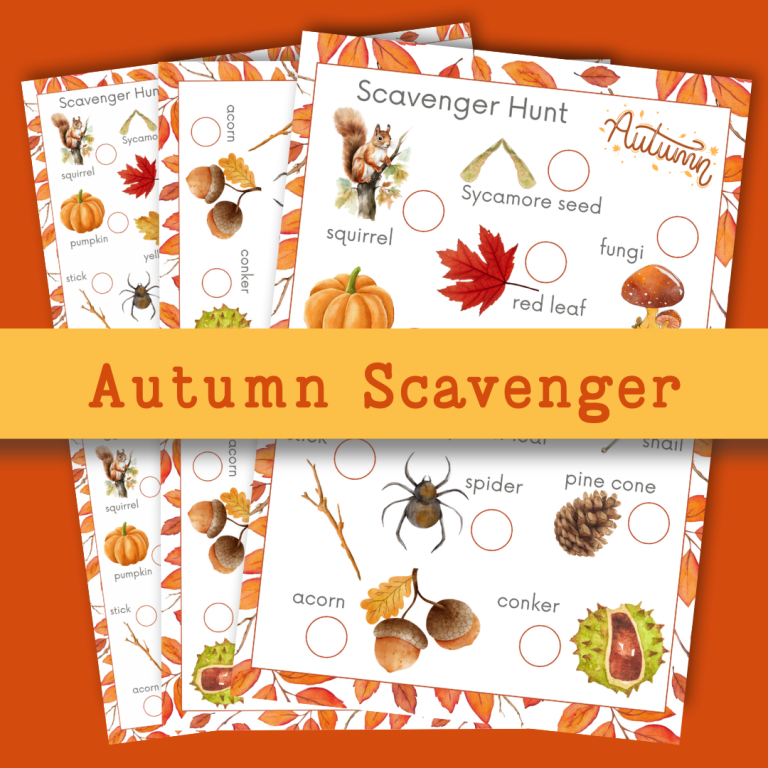 Autumn Scavenger Hunt