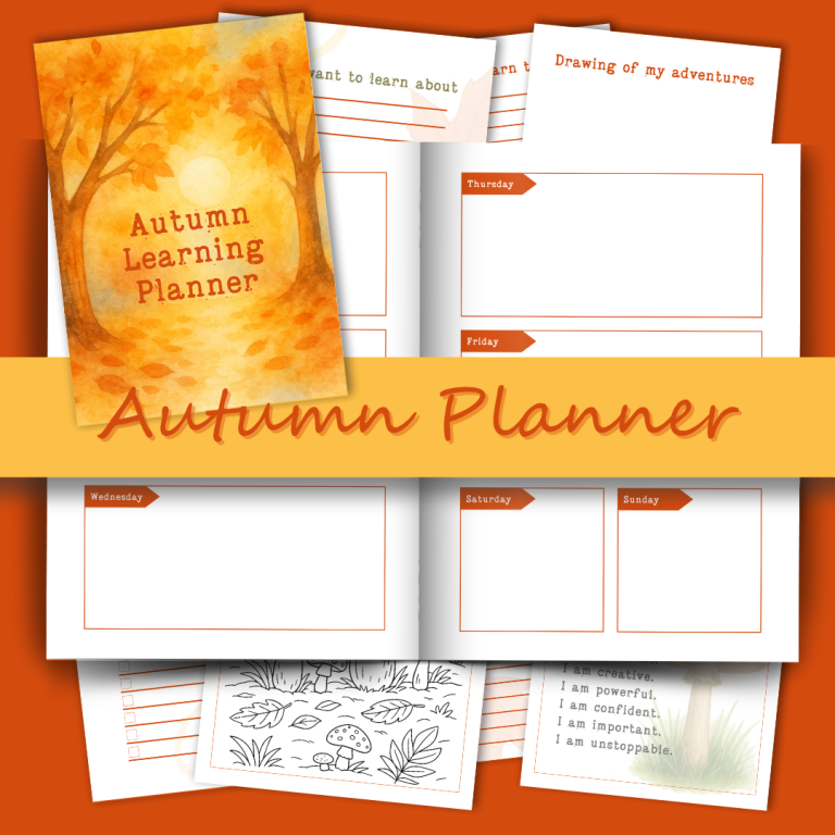 Autumn Learning Planner